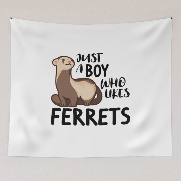 Artikelvorschau, Frettchen Wiesel Ferret Just a boy entworfen und verkauft von lsvds.