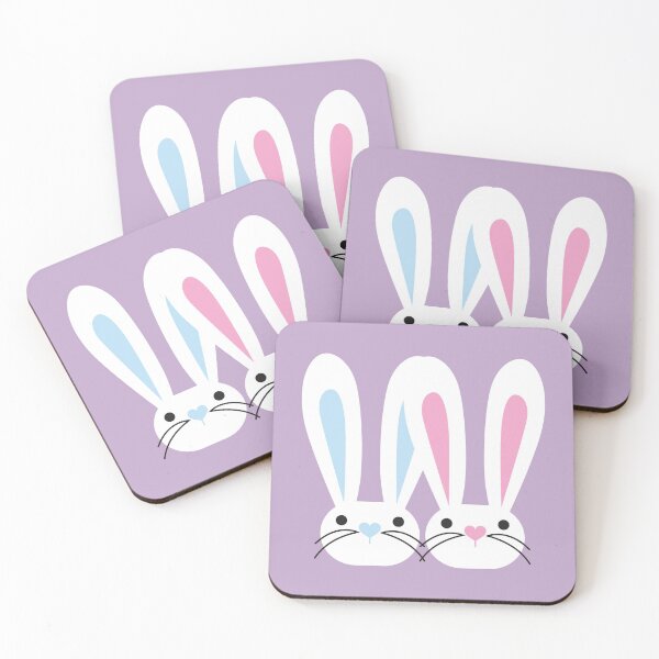 Item preview, Cute Big Ear Bunnies designed and sold by VicEllisArt.