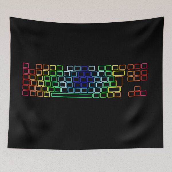 Item preview, RGB Keyboard designed and sold by dominiccivilart.