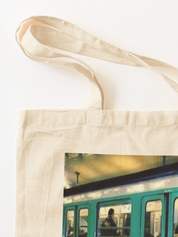 Tote bag avec l uvre metro paris de l artiste nicoqst Redbubble