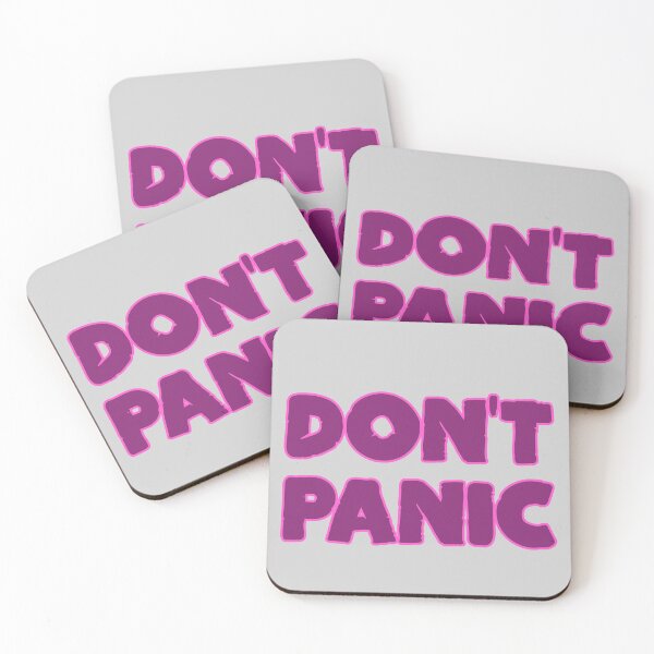 Item preview, Dont Panic - Bold And Purple designed and sold by Chubuter.