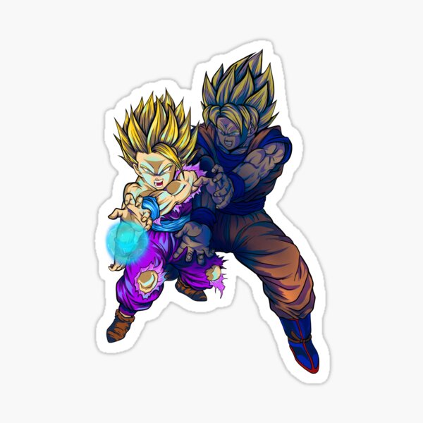 Goku-Kamehameha sticker