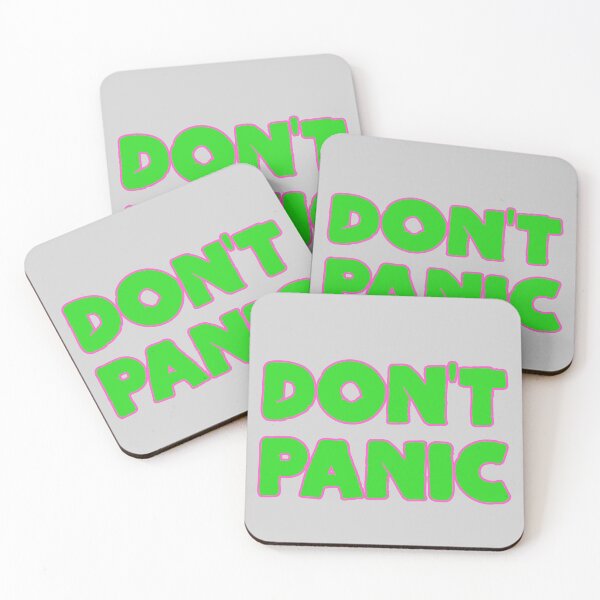 Item preview, Dont Panic - Bold And Green designed and sold by Chubuter.