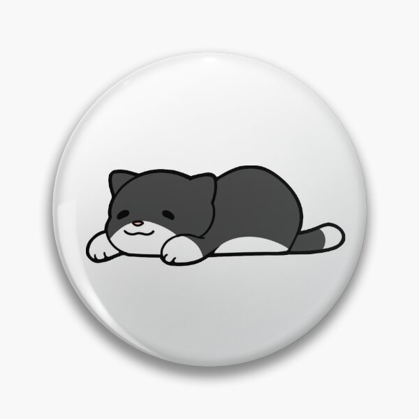 Item preview, Black and White Chub Cat designed and sold by Ostrich Nest.