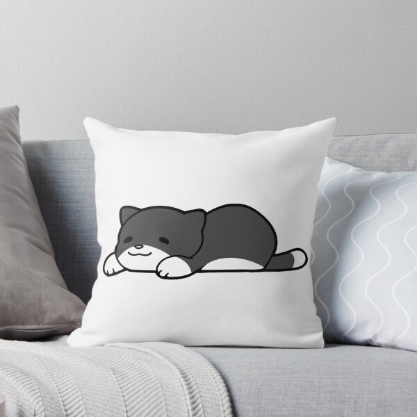 Item preview, Black and White Chub Cat designed and sold by Ostrich Nest.