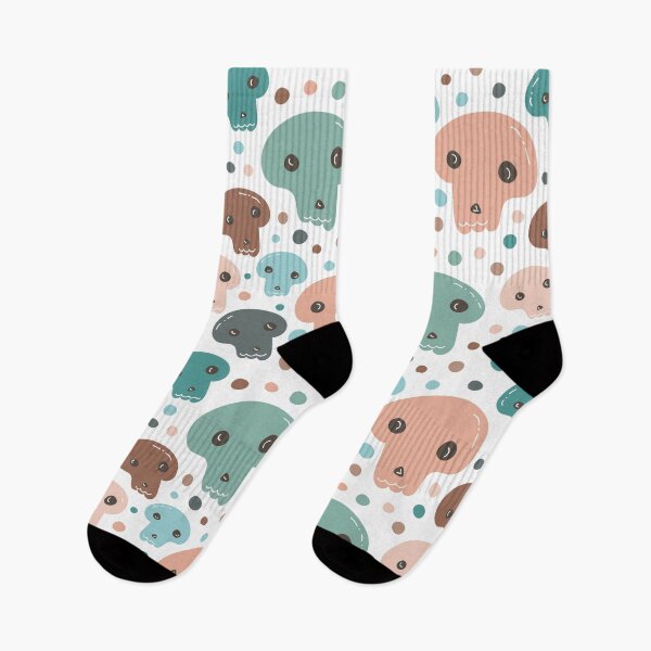 Item preview, Funny skulls pattern designed and sold by Kate-shop.