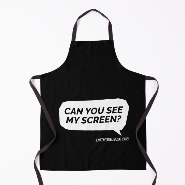 Item preview, Can you see my screen 2020-2021 work from home funny quote (black) designed and sold by codepuns.