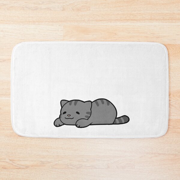 Item preview, Grey Chub Cat designed and sold by Ostrich Nest.