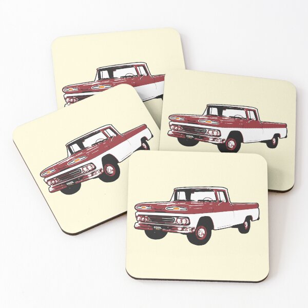 Item preview, 1961 Red White C Truck designed and sold by CoolRide.