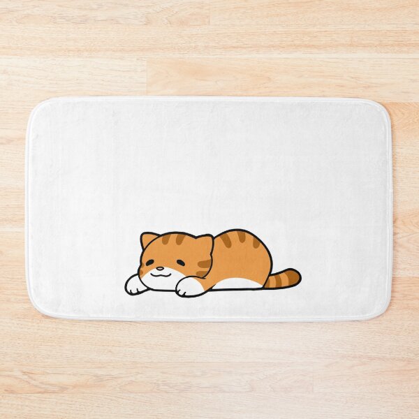 Item preview, Orange and White Chub Cat designed and sold by Ostrich Nest.