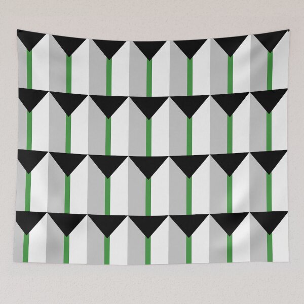 Item preview, Demiromantic Pride Flag (Vertical) designed and sold by asexualowls.