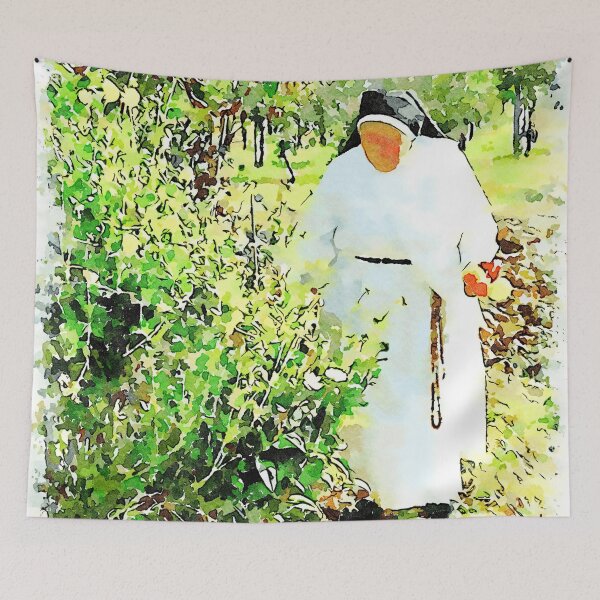 Item preview, Hortus Conclusus: nun collects flowers designed and sold by Giuseppe Cocco.