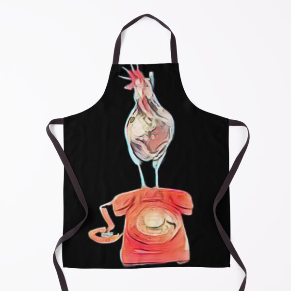 Item preview, Vintage Chicken Phone Rooster Perched on Antique Rotary Telephone designed and sold by Gordon Nelson.