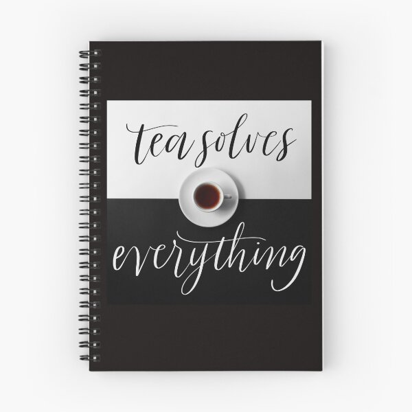 Item preview, Tea solves everything for tea lover designed and sold by Calligrapher66.