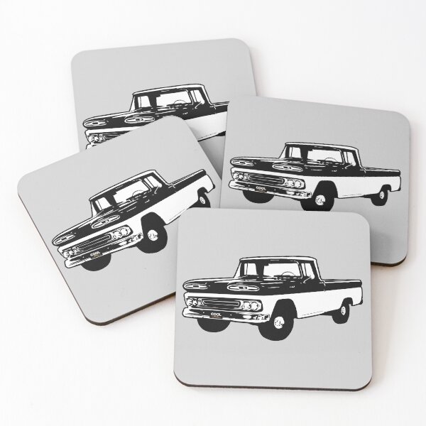 Item preview, 1961 Black White C Truck designed and sold by CoolRide.