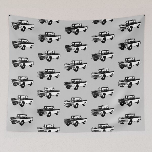Item preview, 1961 Black White C Truck designed and sold by CoolRide.