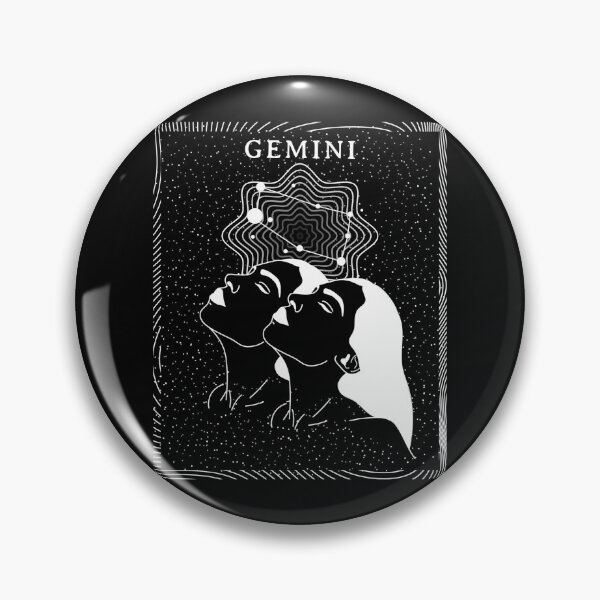 Item preview, Gemini Tarot Card The Twins Zodiac Sign designed and sold by LadyZodiac.