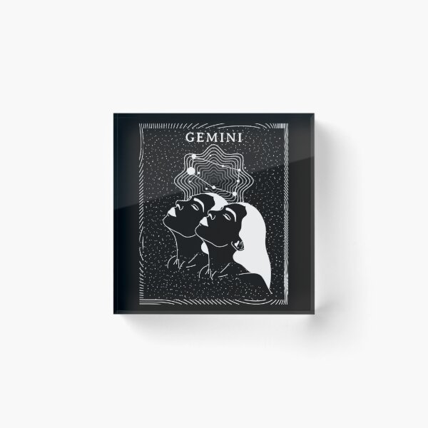Item preview, Gemini Tarot Card The Twins Zodiac Sign designed and sold by LadyZodiac.