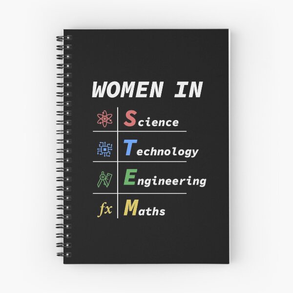 Item preview, Women In STEM, Women In Tech, Woman in Science Technology Engineering Mathematics, Dark designed and sold by Max-Wear.