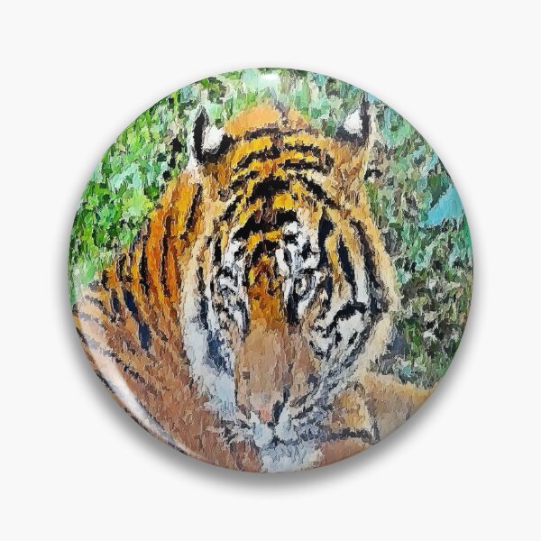 Item preview, Tiger in Grass designed and sold by kristalcurt.
