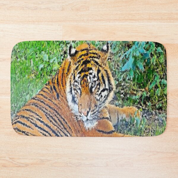 Item preview, Tiger in Grass designed and sold by kristalcurt.