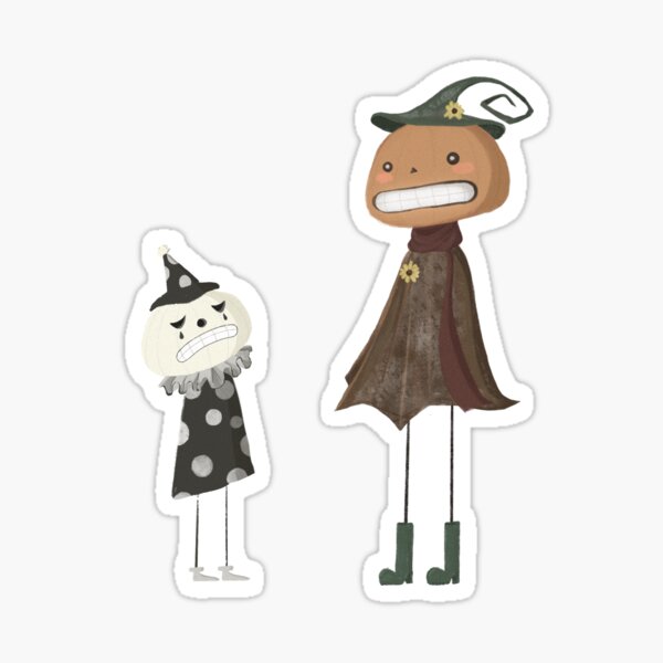 Item preview, Pumpkin stickers designed and sold by jasminumtea.