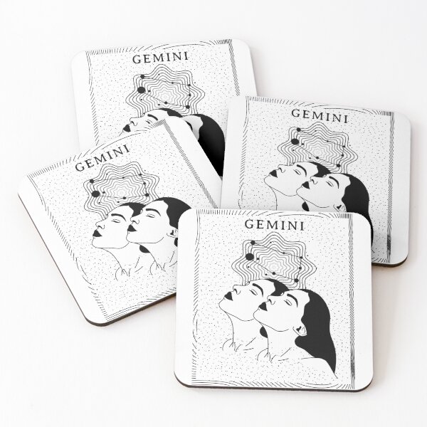 Item preview, Gemini Tarot Card The Twins Zodiac Sign designed and sold by LadyZodiac.