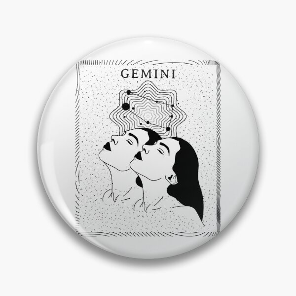Item preview, Gemini Tarot Card The Twins Zodiac Sign designed and sold by LadyZodiac.
