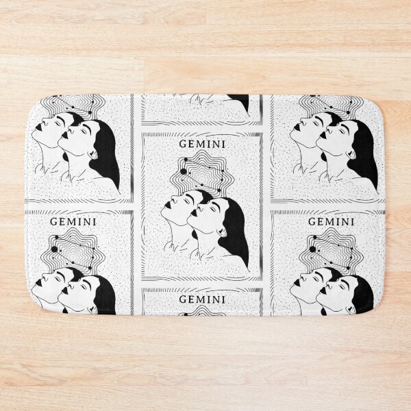 Item preview, Gemini Tarot Card The Twins Zodiac Sign designed and sold by LadyZodiac.