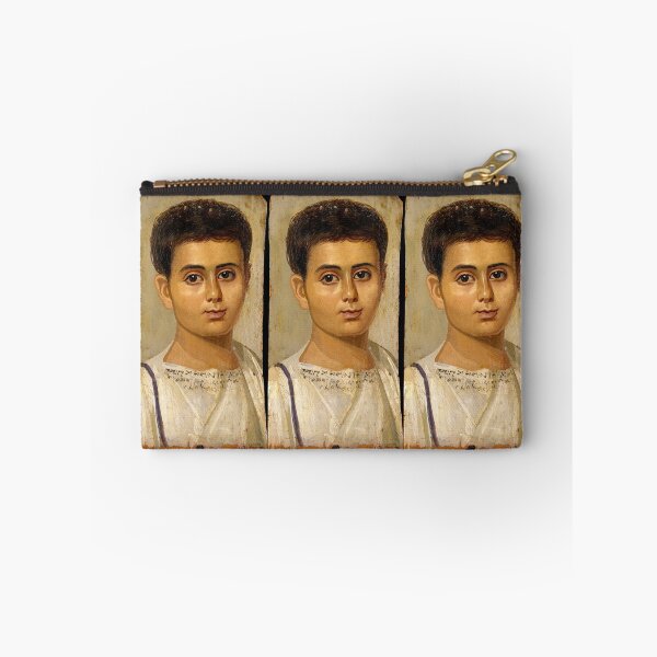 Item preview, Fayum mummy portrait ancient Egypt boy designed and sold by The-Roman-Lady.