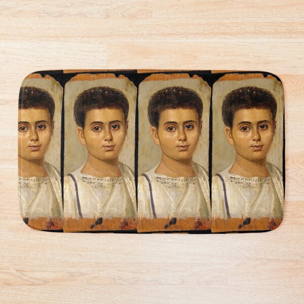 Item preview, Fayum mummy portrait ancient Egypt boy designed and sold by The-Roman-Lady.