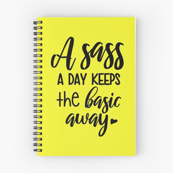 Item preview, Funny Sarcasm Lover Sarcastic A Sass A Day Keeps The Basic Away designed and sold by UniQueensShop.