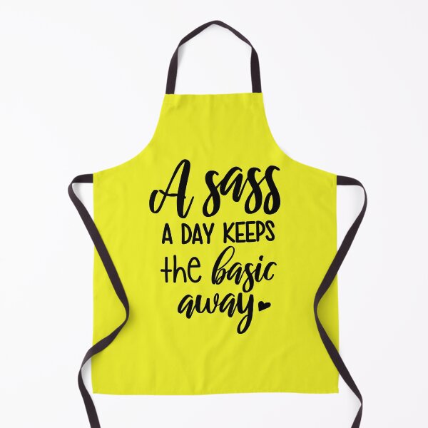 Item preview, Funny Sarcasm Lover Sarcastic A Sass A Day Keeps The Basic Away designed and sold by UniQueensShop.