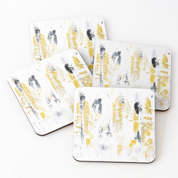 Item preview, Winter corn field yellow, black and white  designed and sold by Marilena Strambu.