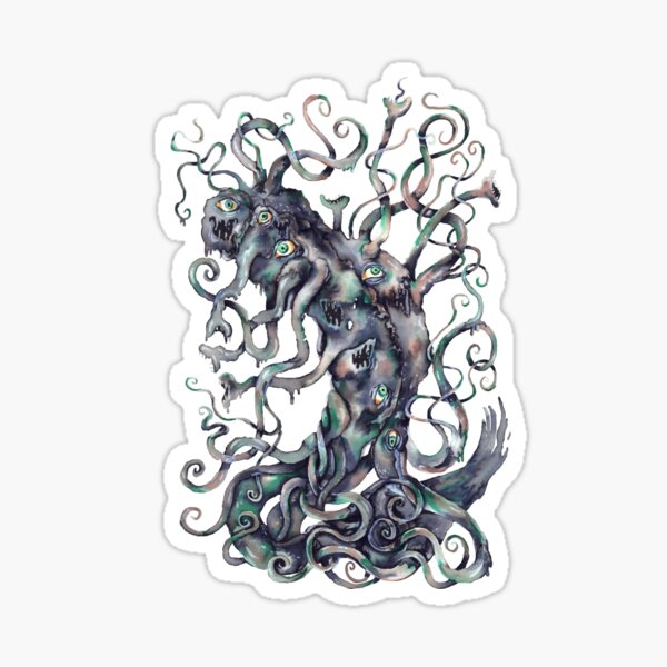 Lovecraft's spawn Sticker