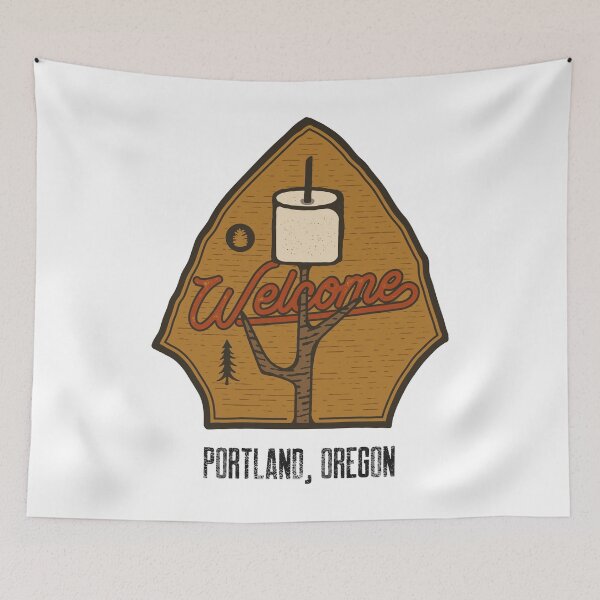 Item preview, Welcome to Portland Oregon Camping Collection designed and sold by VHIndy-Tees.