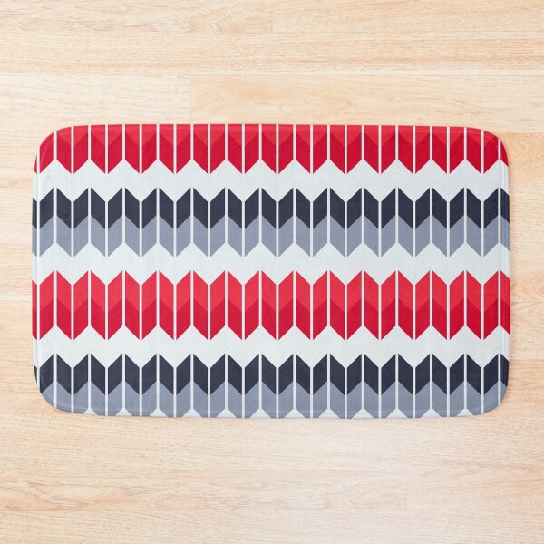 Item preview, Grey Red Art Design Pattern designed and sold by TKsTees.