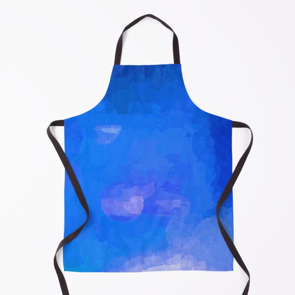 Item preview, Blue Wash Abstract Sponge Print Absolutely Impossible Pattern  designed and sold by LJWDesigns.