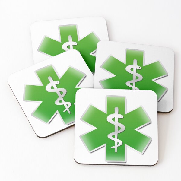 Item preview, Green Star of Life  designed and sold by BrushtruckBren.