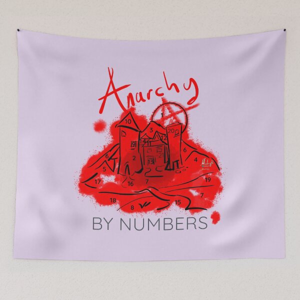 Item preview, Anarchy By Numbers...Paint by Numbers... designed and sold by Yannn.