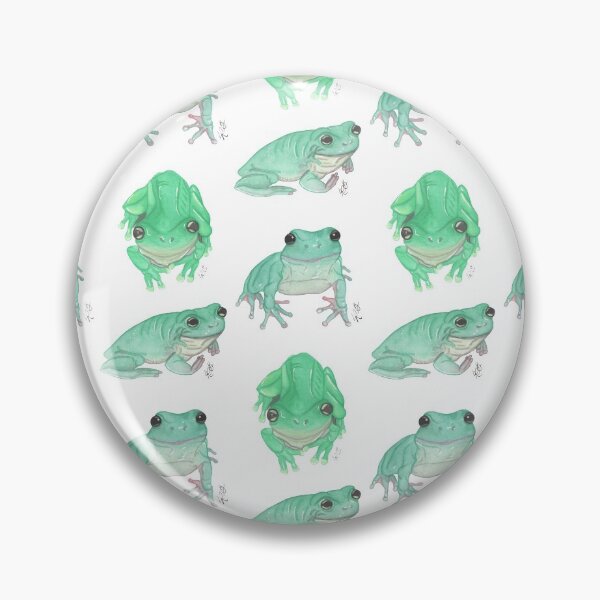 Item preview, Three White's Tree Frogs designed and sold by LReevesArt.
