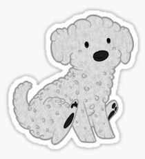 Bichon Frise Pup Sticker
