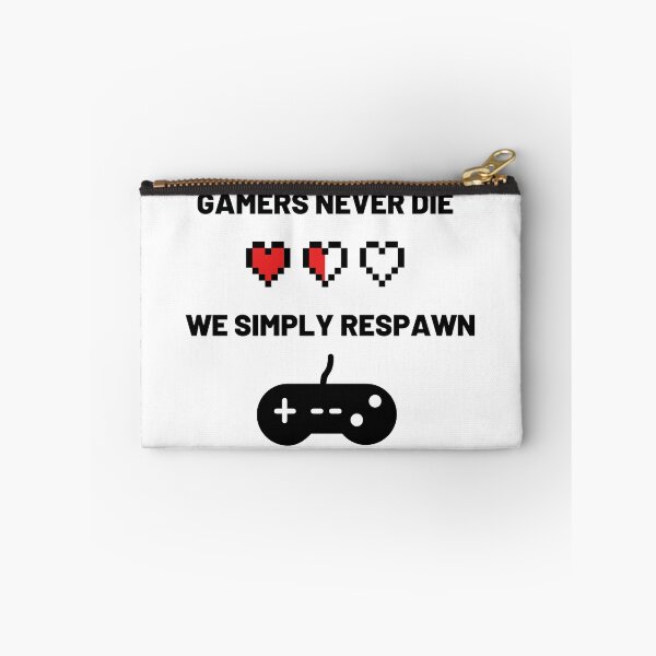 Item preview, Gamers never die we simply respawn designed and sold by JasyTes.