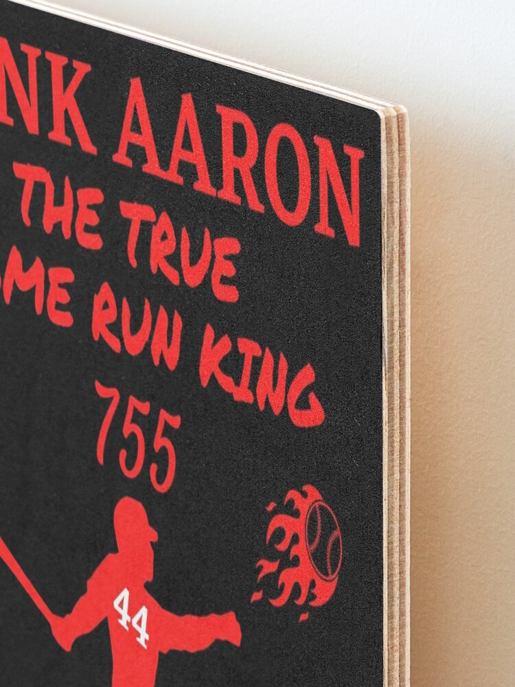 Hank Aaron The True Home Run King Essential T-Shirt for Sale by  WoodburyLake