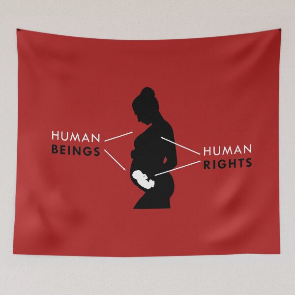 Item preview, Human Beings, Human Rights designed and sold by OpiningUterus.