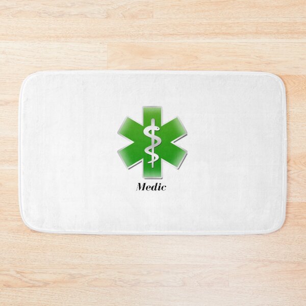 Item preview, Star of Life Medic Green designed and sold by BrushtruckBren.