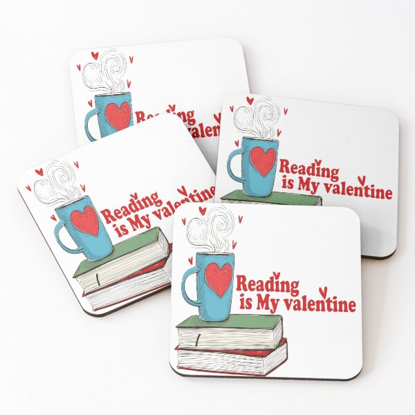 Item preview, Reading is my valentine  designed and sold by Lactus.
