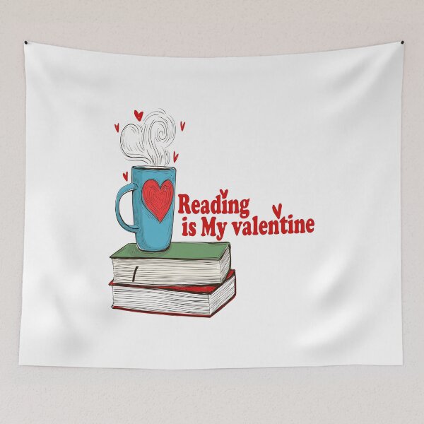 Item preview, Reading is my valentine  designed and sold by Lactus.