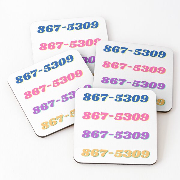 Item preview, Jenny's Number 8675309 designed and sold by Jennifer Church.