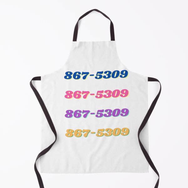 Item preview, Jenny's Number 8675309 designed and sold by Jennifer Church.